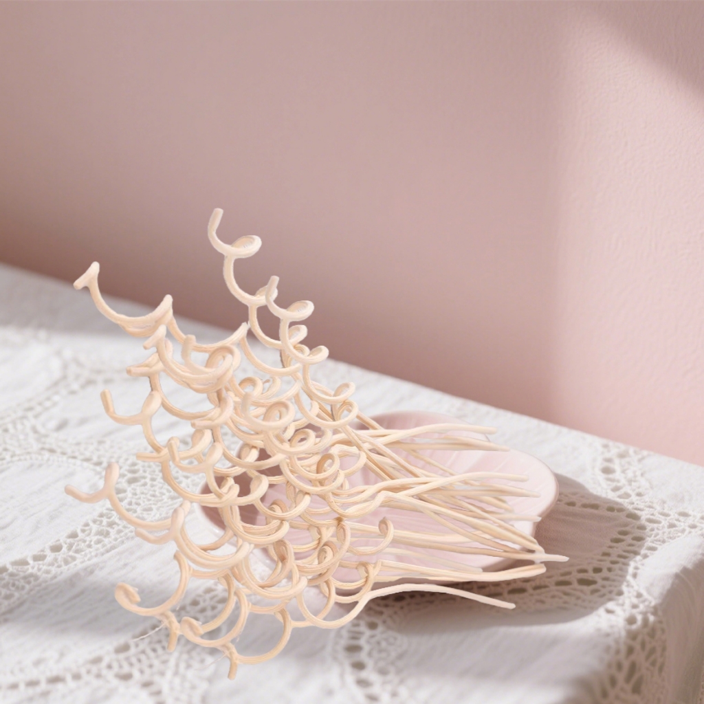 Home Fragrance Diffuser Sticks - 10pcs Long Wavy Diffuser Sticks Home