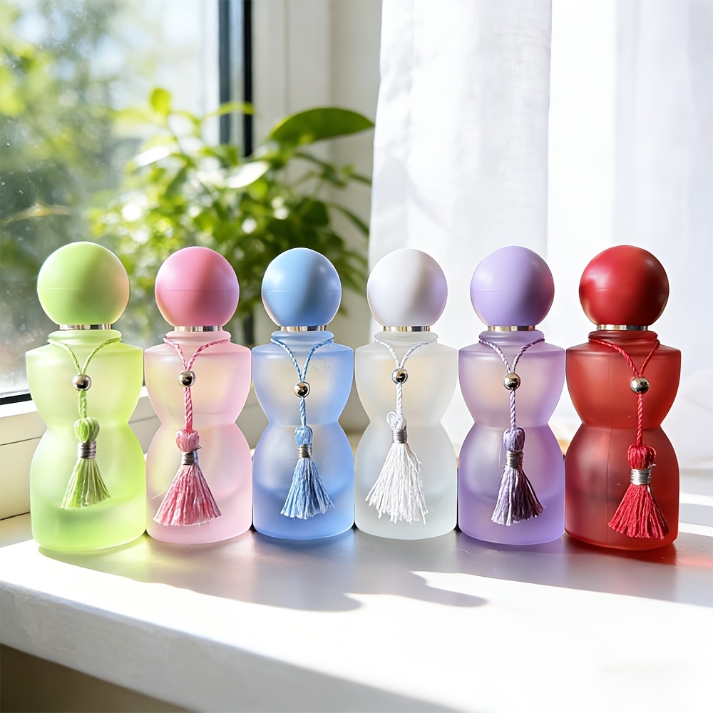 Home Fragrance Bottle - 30ml Glass Perfume Bottle with Colorful