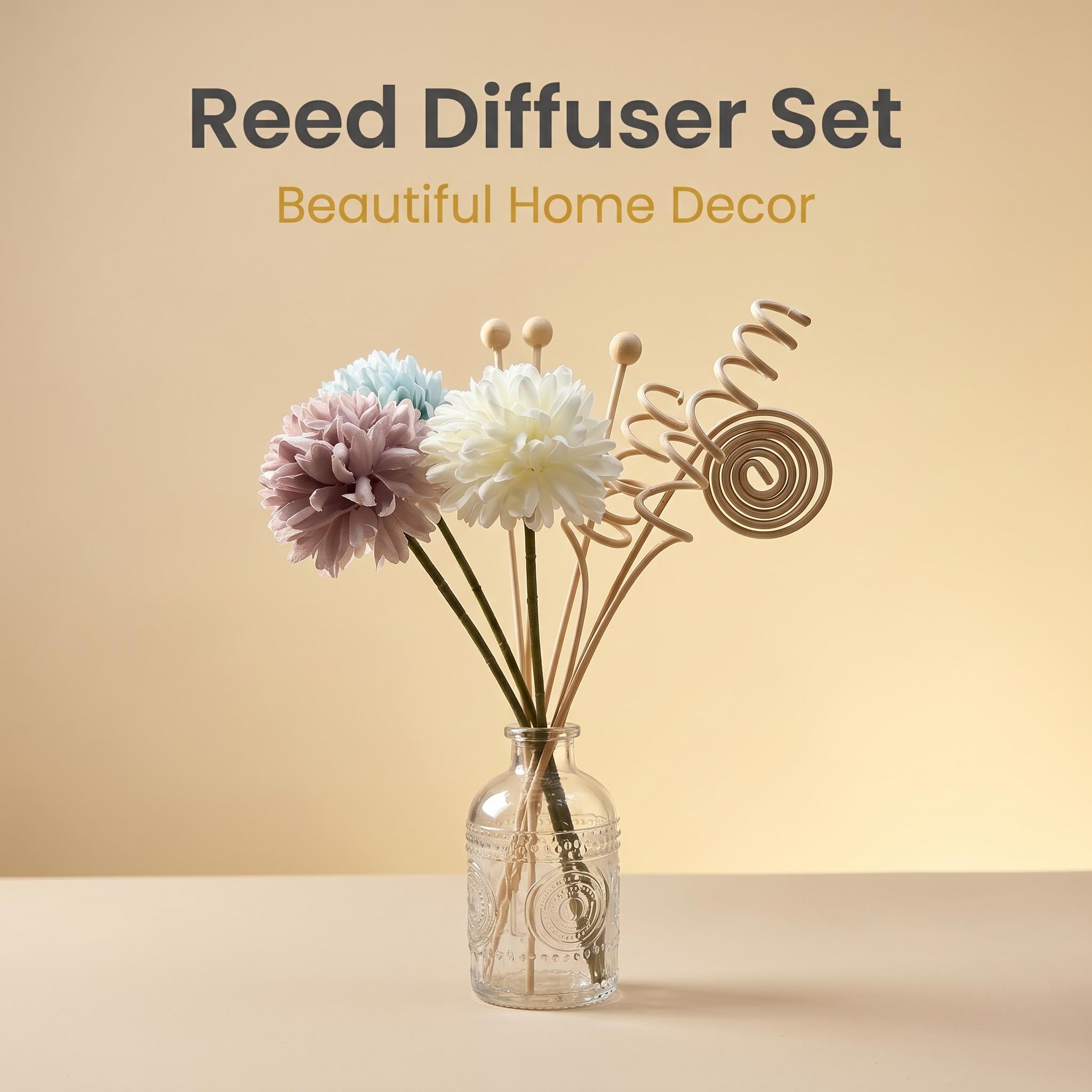 diy diffuser sticks set, artif - Home Fragrance Diffuser Sticks review and price