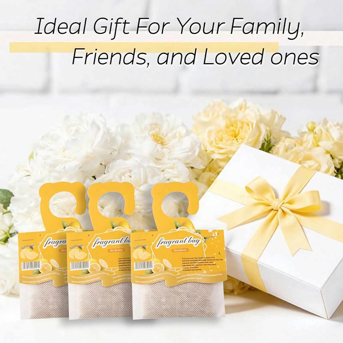 Hanging Lemon Scented Sachets, - Home Fragrance Relax review and price