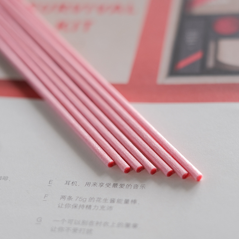 3mm/4mm 22cm Pink Fiber Rattan - Home Fragrance Diffuser Sticks review and price